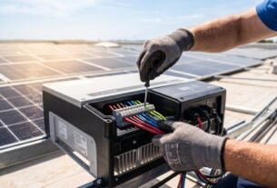 híbrido energia solar com baterias