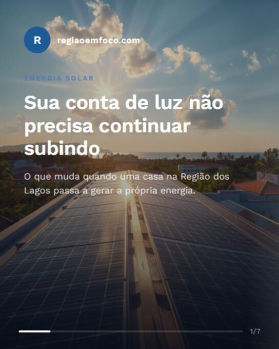 Energia solar - sua conta de luz não precisa continuar subindo