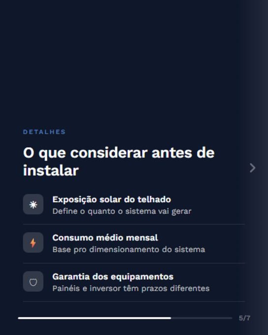O que considerar antes de instalar
